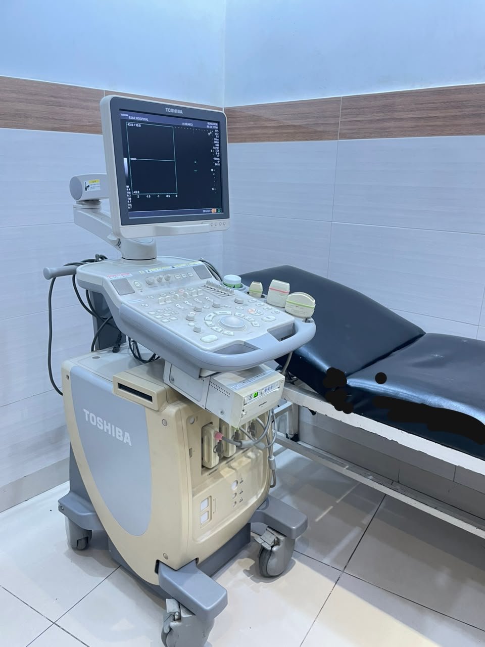 Ultrasound and echocardiography equipment at Ejaz Hospital